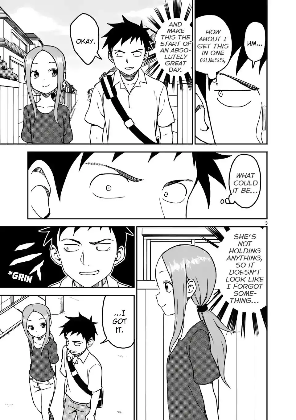 Karakai Jouzu no (Moto) Takagi-san Chapter 99 3